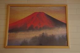 ジグソーパズル(赤富士と鶴)